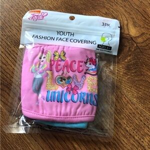 Jojo's 3 pack face masks